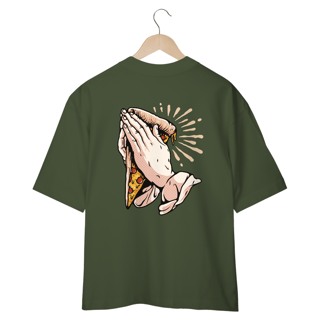 Nome do produto Camiseta Oversized Pizza Pray