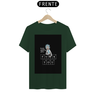 Nome do produto Camiseta Rick Tabela Periódica