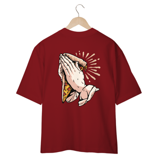 Nome do produto Camiseta Oversized Pizza Pray