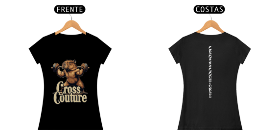 T-Shirt Fem. Capivara Cross Couture