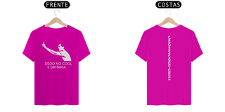 Nome do produto T-Shirt Dedo no Cool e Gritaria