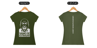 Nome do produto T-Shirt Fem. Vamo Se Estregar