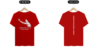 Nome do produto T-Shirt Dedo no Cool e Gritaria