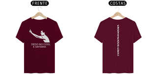 Nome do produto T-Shirt Dedo no Cool e Gritaria