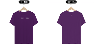 Nome do produto EU ESTOU AQUI