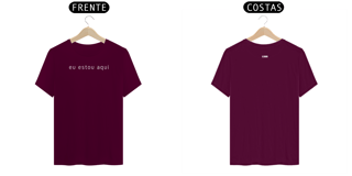 Nome do produto EU ESTOU AQUI