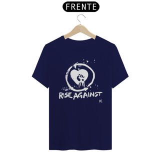 Nome do produto CAMISETA BANDA - RISE AGAINST LOGO