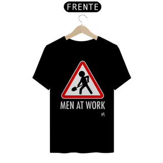 Nome do produto CAMISETA BANDA - MEN AT WORK LOGO