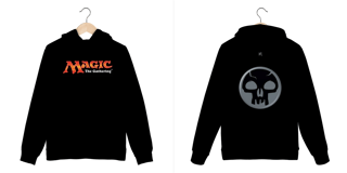 Nome do produto CASACO MOLETOM CANGURU - BLACK MANA