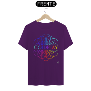 Nome do produto CAMISETA BANDA - COLDPLAY COLORS