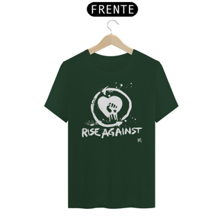 Nome do produto CAMISETA BANDA - RISE AGAINST LOGO