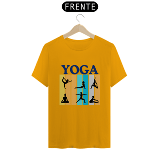 Nome do produto Camiseta Unissex Yoga positions