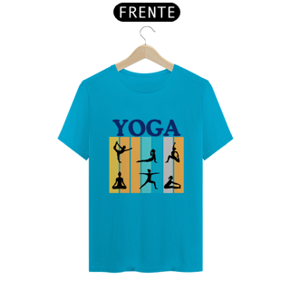 Nome do produto Camiseta Unissex Yoga positions