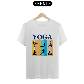 Nome do produto Camiseta Unissex Yoga positions