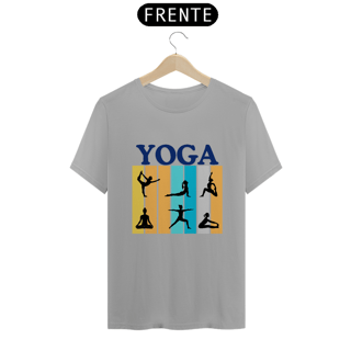 Nome do produto Camiseta Unissex Yoga positions