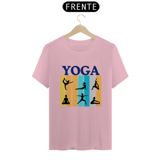 Nome do produto Camiseta Unissex Yoga positions