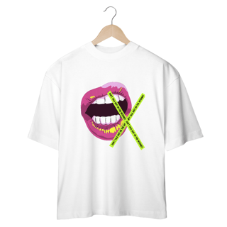 Nome do produto Camiseta Oversized Dont talk sh1t