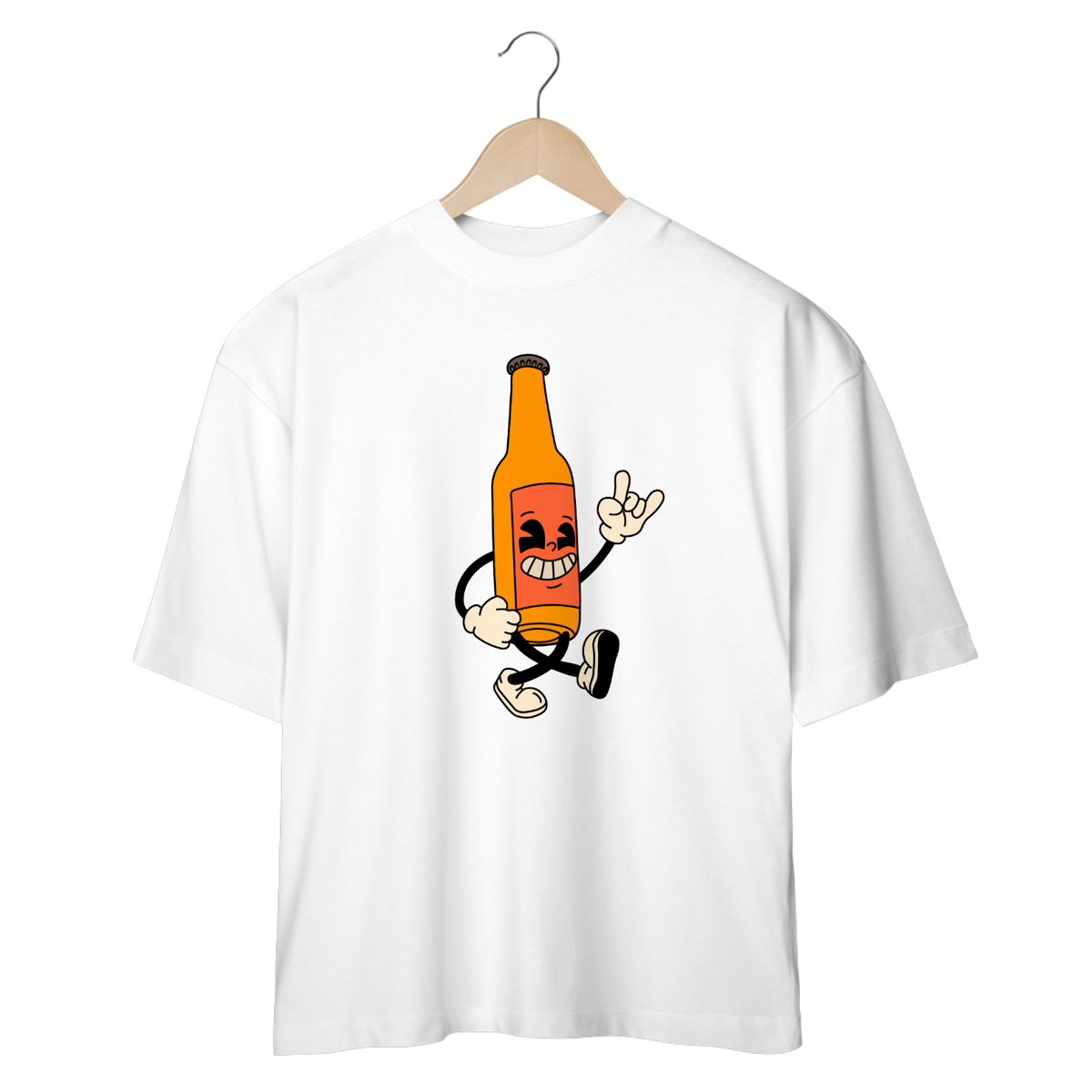Nome do produto: Camiseta Oversized Rock Beer