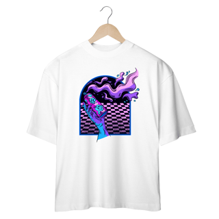 Nome do produto Camiseeta Oversized Estampada Nights