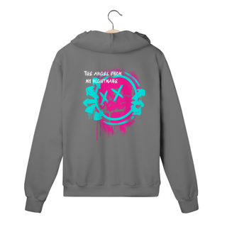 Nome do produto Moletom Jaqueta zíper e capuz Blink 182 The Angel From my Nightmare