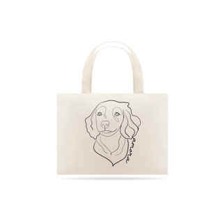 Nome do produto Ecobag Personalizada Desnho lineart Pet Nome