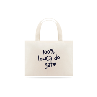 Nome do produto Ecobag louca do gato