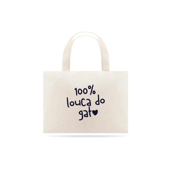 Ecobag louca do gato