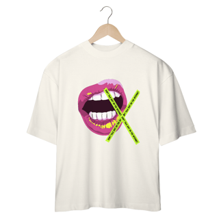Nome do produto Camiseta Oversized Dont talk sh1t