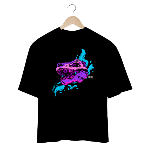 Camiseta Oversized Night Rex