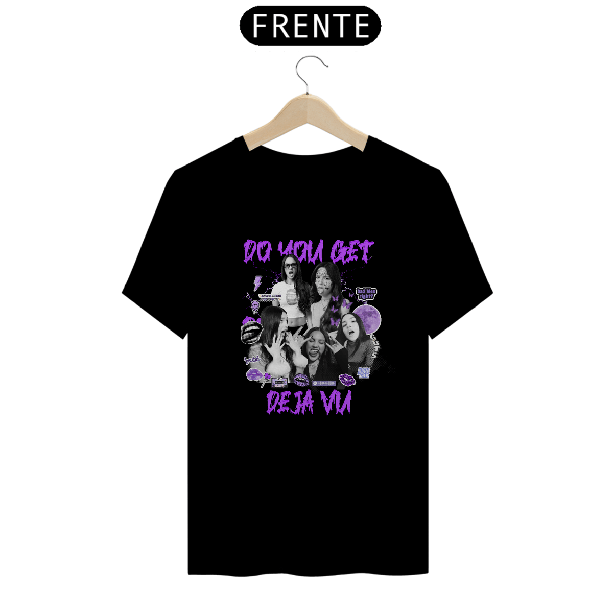 Nome do produto: Camiseta Tshirt Do you get deja vu Olivia Rodrigo Frente