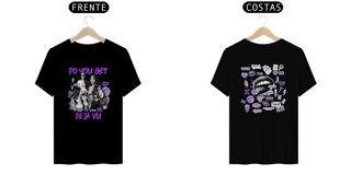 Nome do produto Camiseta Tshirt Olivia Rodrigo Frente e verso Deja vu