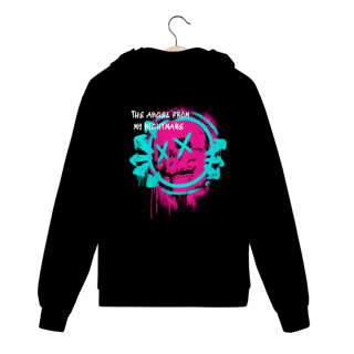 Nome do produto Moletom Jaqueta zíper e capuz Blink 182 The Angel From my Nightmare