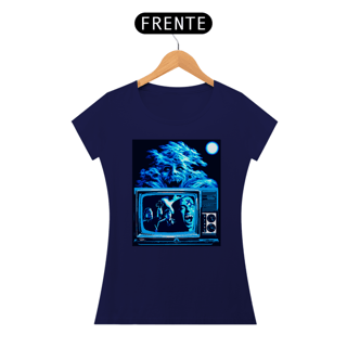 Nome do produto Camisetas Feminina Babylook Long - Filmes de Terror - Fright Night (A Hora do Espanto)