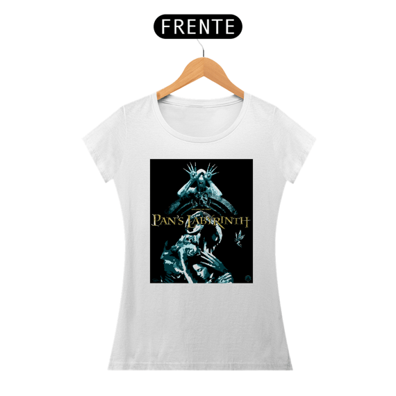 Camisetas Feminina Babylook Long Filmes de Terror Pan´s Labirinth / El laberinto del fauno (O Labirinto do Fauno)