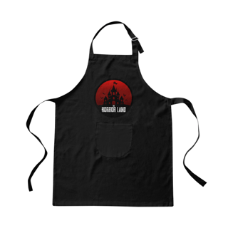 Nome do produto Avental Brim - The Horror Land Logo - Muito descolado!