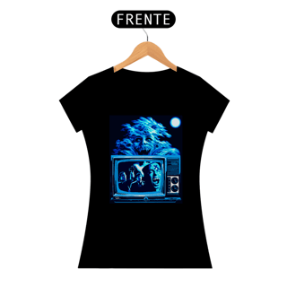 Nome do produto Camisetas Feminina Babylook Long - Filmes de Terror - Fright Night (A Hora do Espanto)