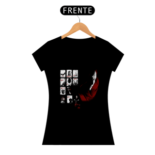 Nome do produto Camisetas Feminina Babylook Long - Filmes de Terror - Saw (Jogos Mortais) - John Kramer, Jigsaw