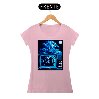 Nome do produto Camisetas Feminina Babylook Long - Filmes de Terror - Fright Night (A Hora do Espanto)
