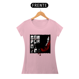 Nome do produto Camisetas Feminina Babylook Long - Filmes de Terror - Saw (Jogos Mortais) - John Kramer, Jigsaw