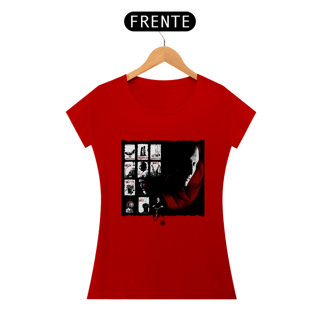 Nome do produto Camisetas Feminina Babylook Long - Filmes de Terror - Saw (Jogos Mortais) - John Kramer, Jigsaw