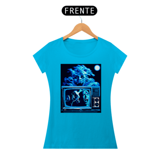 Nome do produto Camisetas Feminina Babylook Long - Filmes de Terror - Fright Night (A Hora do Espanto)