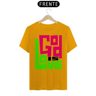Nome do produto Camiseta Cristã God is love | Unissex Quality