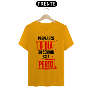 Nome do produto Camiseta Cristã Prepare-se | Unissex Quality