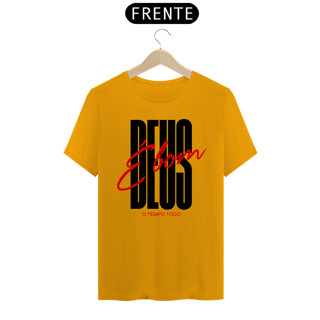 Nome do produto Camiseta Cristã Deus é bom | Unissex Quality