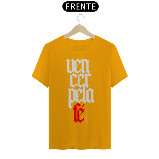 Nome do produto Camiseta Cristã Vencer pela Fé | Unissex Quality