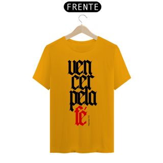 Nome do produto Camiseta Cristã Vencer pela Fé | Unissex Quality