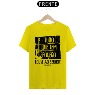 Nome do produto Camiseta Cristã Salmo 150 | Unissex Quality