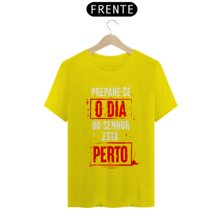 Nome do produto Camiseta Cristã Prepare-se | Unissex Quality