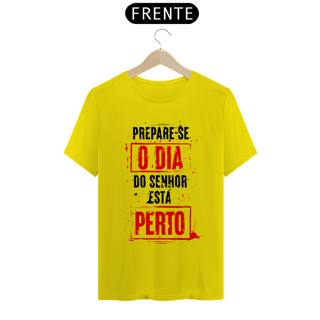 Nome do produto Camiseta Cristã Prepare-se | Unissex Quality
