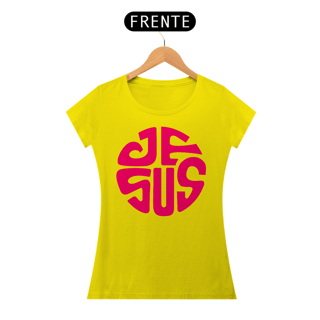 Nome do produto Camiseta Cristã Jesus | Baby Long Quality